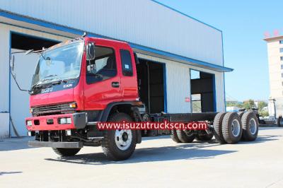 New Isuzu 6X4 10wheels cabin chassis trucks for sale