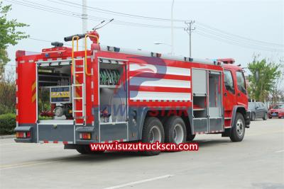 Philippine Isuzu FVZ fire rescue pumper truck