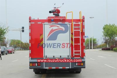 Philippine Isuzu FVZ fire rescue pumper truck