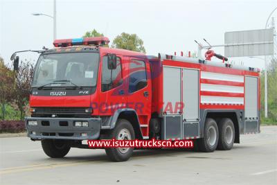 Philippine Isuzu FVZ fire rescue pumper truck