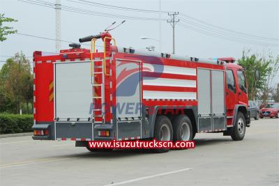 Philippine Isuzu FVZ fire rescue pumper truck