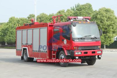 Philippine ISUZU FVR firefighting vehicle