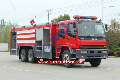 Philippine Isuzu FVZ fire rescue pumper truck