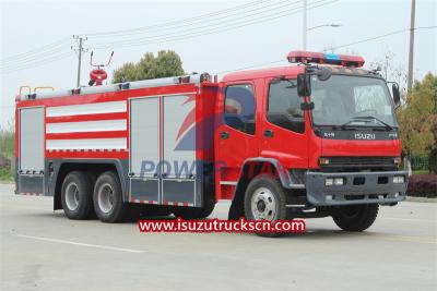 Philippine Isuzu FVZ fire rescue pumper truck