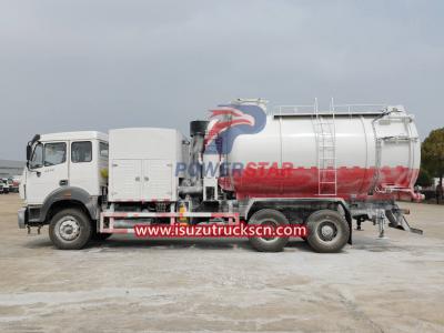 Isuzu GIGA High Pressure Slurry Sand Vacuum Tanker Trucks