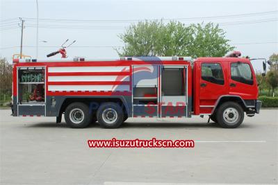 Philippine Isuzu FVZ fire rescue pumper truck