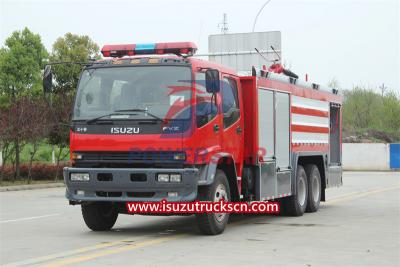 Philippine Isuzu FVZ fire rescue pumper truck