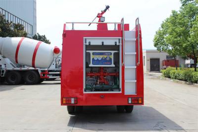 ISUZU 100P small water fire truck