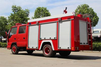 ISUZU 100P small water fire truck