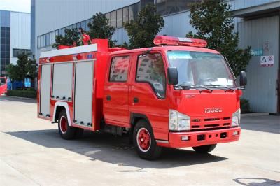 ISUZU 100P small water fire truck
