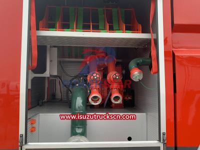 Philippine Isuzu FVZ fire command vehicle