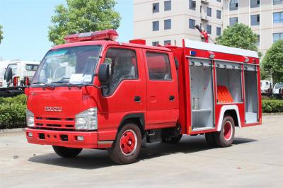 ISUZU 100P small water fire truck