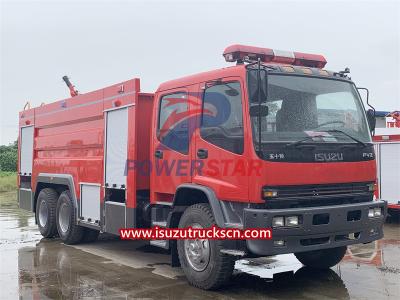 Philippine Isuzu FVZ fire command vehicle