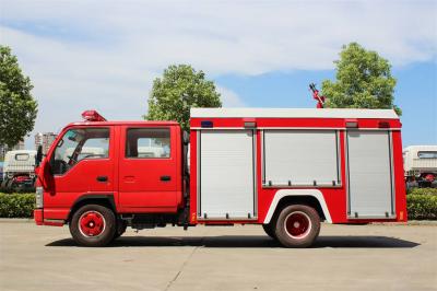 ISUZU 100P small water fire truck