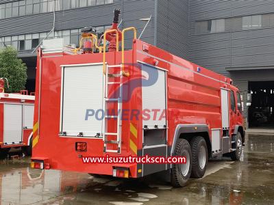 Philippine Isuzu FVZ fire command vehicle