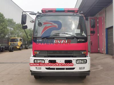 Philippine Isuzu FTR fire fighting water tender