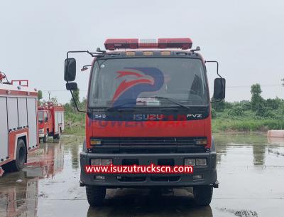 Philippine Isuzu FVZ fire command vehicle