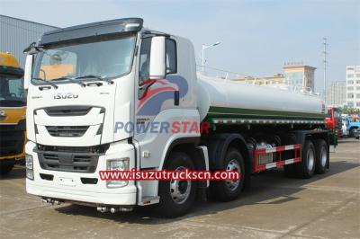 25ton Giga Isuzu 420hp Street Water Sprinkler Truck