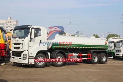 25ton Giga Isuzu 420hp Street Water Sprinkler Truck