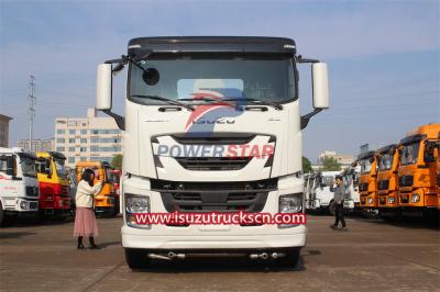 25ton Giga Isuzu 420hp Street Water Sprinkler Truck