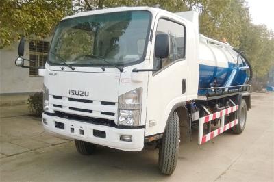Isuzu NPR vacuum suction truck for sale