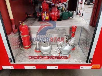 Philippine Isuzu 600P water tender fire truck