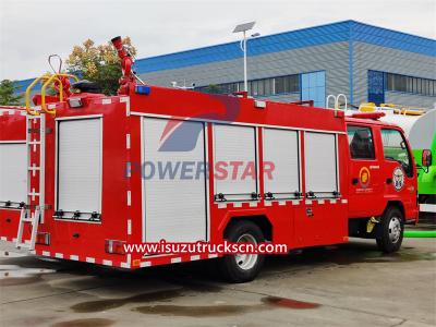 Philippine Isuzu 600P water tender fire truck