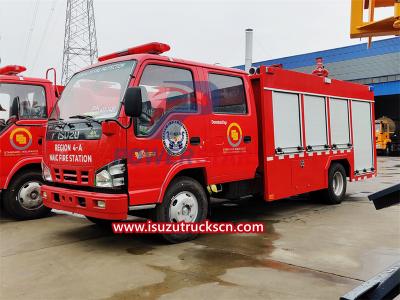 Philippine Isuzu 600P water tender fire truck