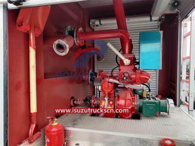 Philippine Isuzu 600P water tender fire truck