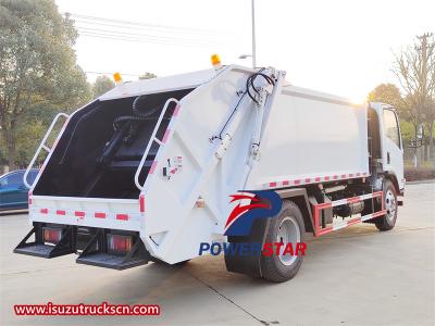 Philippine Rear Loader Refuse Truck Isuzu