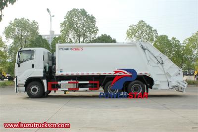 Philippine Isuzu 25cbm rubbish compactor truck
