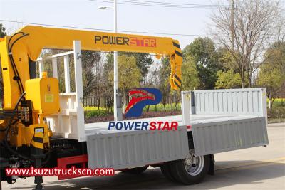 ISUZU RHD truck mounted crane 4 ton