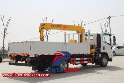 ISUZU RHD truck mounted crane 4 ton