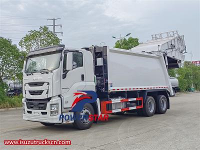 Philippine Isuzu 25cbm rubbish compactor truck