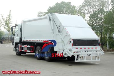 Philippine Isuzu 25cbm rubbish compactor truck