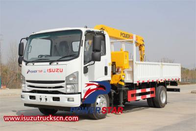 ISUZU RHD truck mounted crane 4 ton