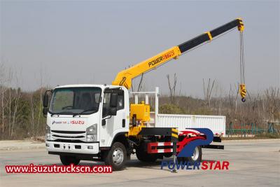 ISUZU RHD truck mounted crane 4 ton