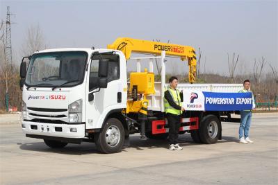 ISUZU RHD truck mounted crane 4 ton