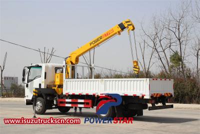 ISUZU RHD truck mounted crane 4 ton