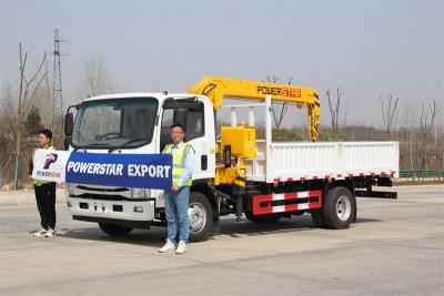 ISUZU RHD truck mounted crane 4 ton