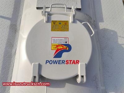 ISUZU 4000L 4×4 vacuum tank truck with 4 wheeler
