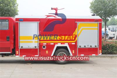 Isuzu NPR 4x4 airport fire truck on sale