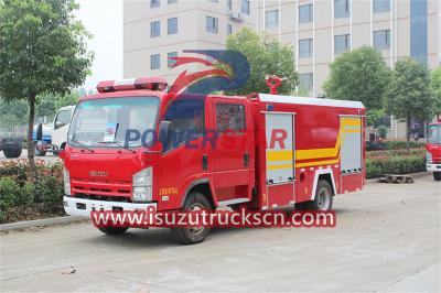 Isuzu NPR 4x4 airport fire truck on sale