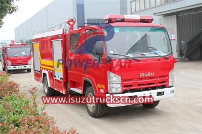 Isuzu NPR 4x4 airport fire truck on sale