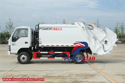 Philippine Isuzu 6cbm trash crusher truck