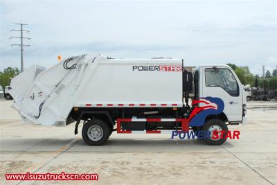 Philippine Isuzu 6cbm trash crusher truck