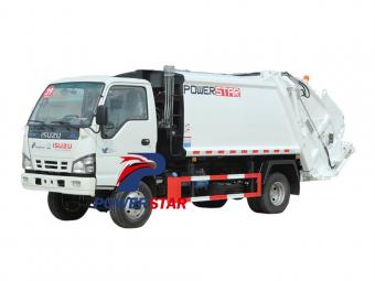 Isuzu 6cbm trash crusher truck - PowerStar Trucks