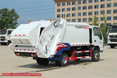 Philippine Isuzu 6cbm trash crusher truck