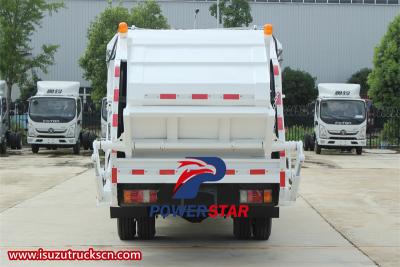 Philippine Isuzu 6cbm trash crusher truck