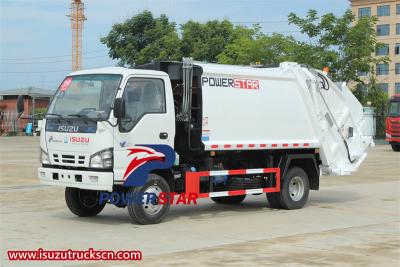 Philippine Isuzu 6cbm trash crusher truck